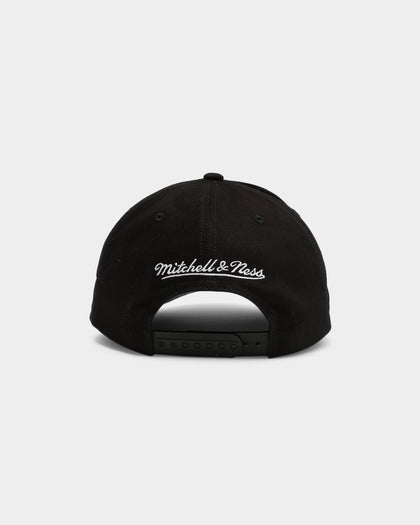 Mitchell & Ness San Antonio Spurs Chin It Pro Crown Snapback Black