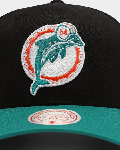 Mitchell & Ness Miami Dolphins Chin It Pro Crown Snapback Black