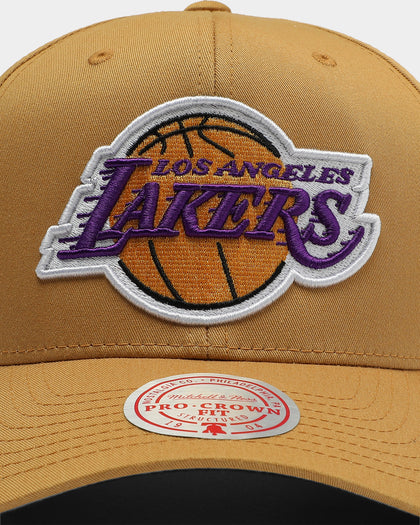 Mitchell & Ness Los Angeles Lakers Cotton Pro Crown Snapback Curry