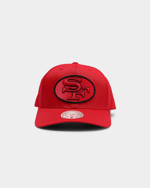 Mitchell & Ness San Francisco 49ers Cotton Pro Crown Snapback Red