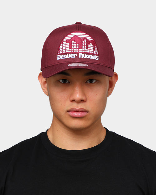 Mitchell & Ness Denver Nuggets Cotton Pro Crown Snapback Port