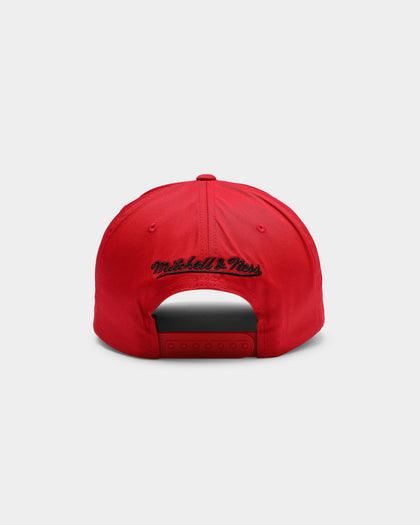 Mitchell & Ness Miami Heat Cotton Pro Crown Snapback Red