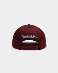 Mitchell & Ness Philadelphia 76ers Cotton Pro Crown Snapback Port