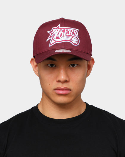 Mitchell & Ness Philadelphia 76ers Cotton Pro Crown Snapback Port