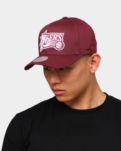 Mitchell & Ness Philadelphia 76ers Cotton Pro Crown Snapback Port