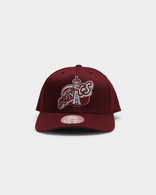 Mitchell & Ness Seattle Sonics Cotton Pro Crown Snapback Port