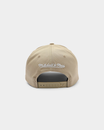 Mitchell & Ness Seattle Sonics Fast Break Pro Crown Snapback Khaki