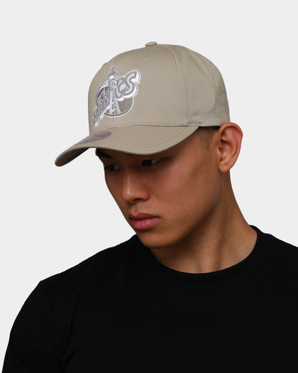 Mitchell & Ness Seattle Sonics Fast Break Pro Crown Snapback Khaki