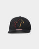 Mitchell & Ness Miami Heat Triple Slice Classic Snapback Black