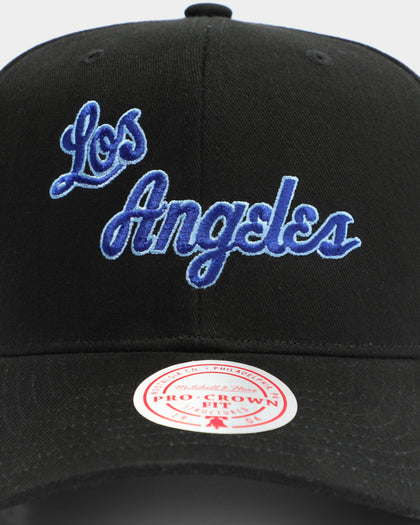 Mitchell & Ness Los Angeles Lakers 1960 Pro Crown Snapback Black