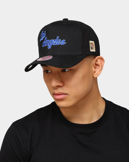 Mitchell & Ness Los Angeles Lakers 1960 Pro Crown Snapback Black