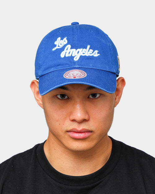 Mitchell & Ness Los Angeles Lakers 1960 Dad Hat Strapback Royal