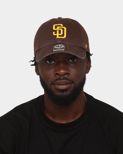 47 Brand San Diego Padres Clean Up Strapback Brown
