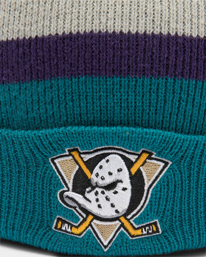 47 Brand Anaheim Ducks Breakaway Cuff Knit Beanie Dark Teal