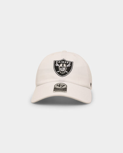 47 Brand Las Vegas Raiders 47 Clean Up Strapback White