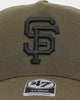 47 Brand San Francisco Giants Replica 47 MVP DT Snapback Sandalwood