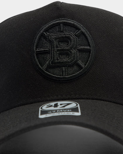 47 Brand Boston Bruins Replica MVP DT Snapback Black/Black