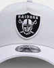 New Era. Men's Raiders UV Activation 9FORTY A-Frame Snapback White