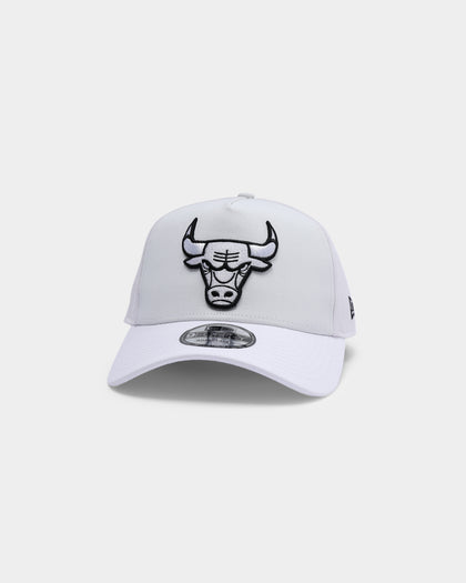 New Era. Men's Chicago Bulls UV Activation 9FORTY A-Frame Snapback White