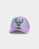 New Era. Men's Chicago Bulls UV Activation 9FORTY A-Frame Snapback White