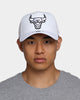 New Era. Men's Chicago Bulls UV Activation 9FORTY A-Frame Snapback White