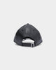 New Era Women's New York Yankees PU Leather 9FORTY Strapback Black/Black