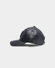 New Era Women's New York Yankees PU Leather 9FORTY Strapback Black/Black