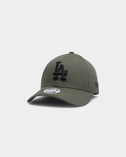 New Era Women's Los Angeles Dodgers 9FORTY MLB Strapback Olive/Black
