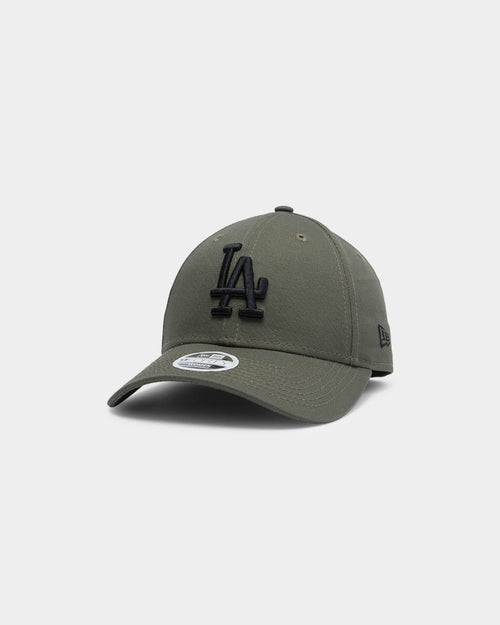 New Era Women's Los Angeles Dodgers 9FORTY MLB Strapback Olive/Black