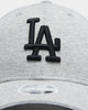 New Era Women's Los Angeles Dodgers 9FORTY MLB Strapback Heather Grey/Black