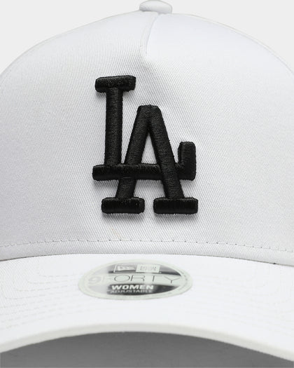 New Era Women's Los Angeles Dodgers 9FORTY A-Frame Snapback White/Black