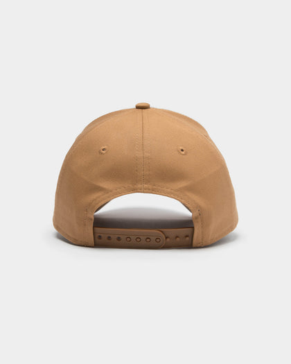 New Era Women's Los Angeles Dodgers 9FORTY A-Frame Snapback Wheat/Black