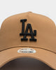 New Era Women's Los Angeles Dodgers 9FORTY A-Frame Snapback Wheat/Black