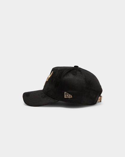 New Era Chicago Bulls 'Black/Tan Suede' 9FORTY K-Frame Strapback Black/Tan