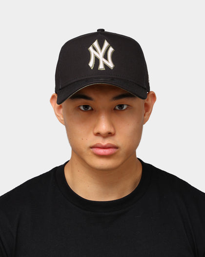 New Era New York Yankees 9FORTY A-Frame Snapback Black/Stone/Olive