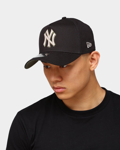 New Era New York Yankees 9FORTY A-Frame Snapback Black/Stone/Olive