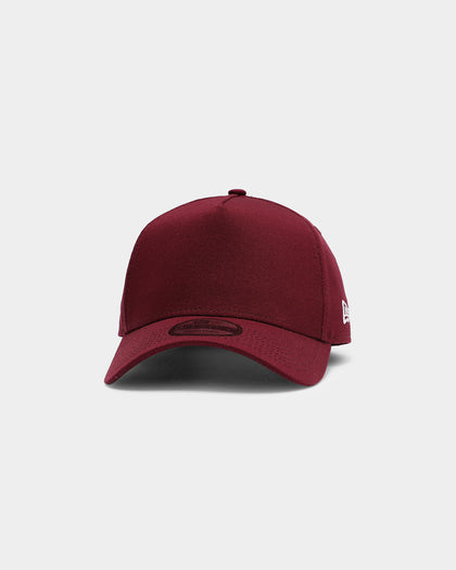 New Era Blank 9FORTY A-Frame Snapback Maroon