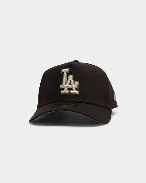 New Era Los Angeles Dodgers 9FORTY A-Frame Snapback Black/Stone/Olive