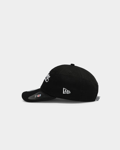 New Era Raiders Script 9TWENTY Strapback Black