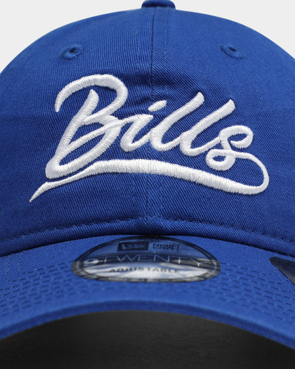 New Era Buffalo Bills Script 9TWENTY Strapback Majestic Blue