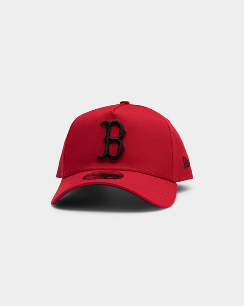 New Era Boston Redsox 9FORTY A-Frame Snapback Scarlet/Black