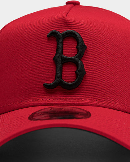 New Era Boston Redsox 9FORTY A-Frame Snapback Scarlet/Black