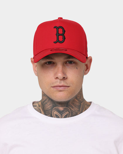 New Era Boston Redsox 9FORTY A-Frame Snapback Scarlet/Black