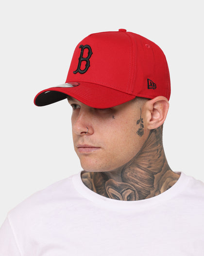 New Era Boston Redsox 9FORTY A-Frame Snapback Scarlet/Black