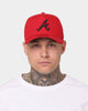 New Era Atlanta Braves 9FORTY A-Frame Snapback Scarlet/Black
