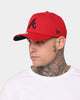 New Era Atlanta Braves 9FORTY A-Frame Snapback Scarlet/Black