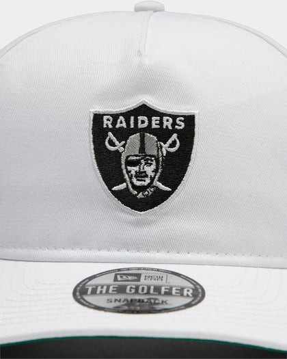 New Era Men's Raiders Old Golfer PC Snapback White/OTC