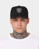 New Era Men's Raiders Mini Logo Old Golfer Snapback Black/OTC