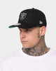 New Era Men's Raiders Mini Logo Old Golfer Snapback Black/OTC