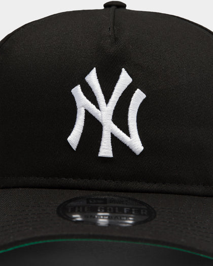 New Era Men's New York Yankees Mini Logo Old Golfer Snapback Black/OTC